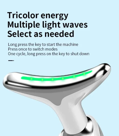 LED Neck & Face Lifting Massager